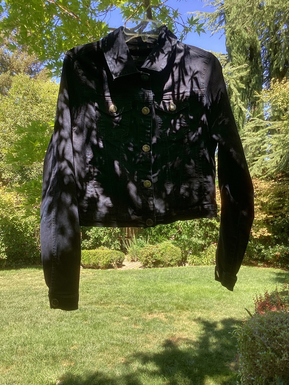 Vintage Dark Wash Denim Jacket